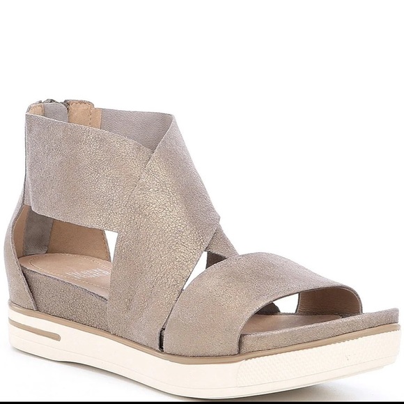 Eileen Fisher Shoes - eileen fisher sport suede sandal size 8